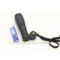 Factory Wholesale High Quality 1 * AA ou 14500 Batterie à Aluminium Matériau Rechargeable 3W Cree Led Mini Flashlight Zoom